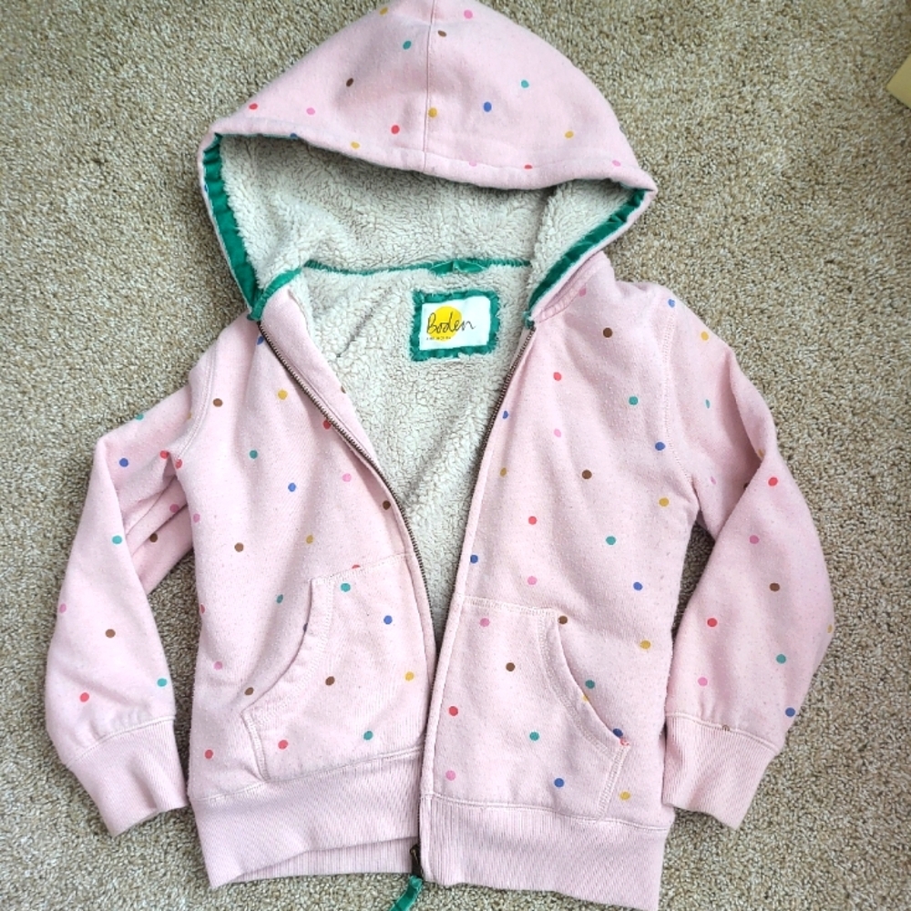 ❤️GUC❤️ BODEN GIRLS SHAGGY LINED HOODIE